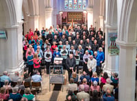 Concert of French and English music raised over £1,000 for charity