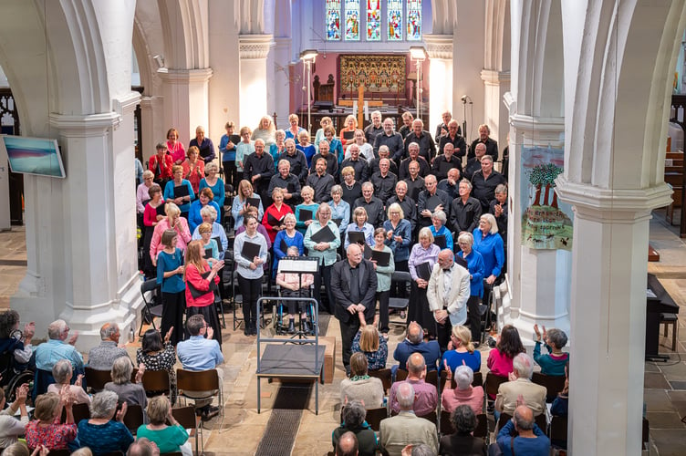 Waverley Singers, St Andrew's Church, Farnham, June 22nd 2024.