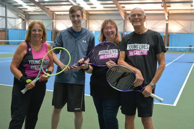 Kingsley Indoor Tennis Centre young lives cancer