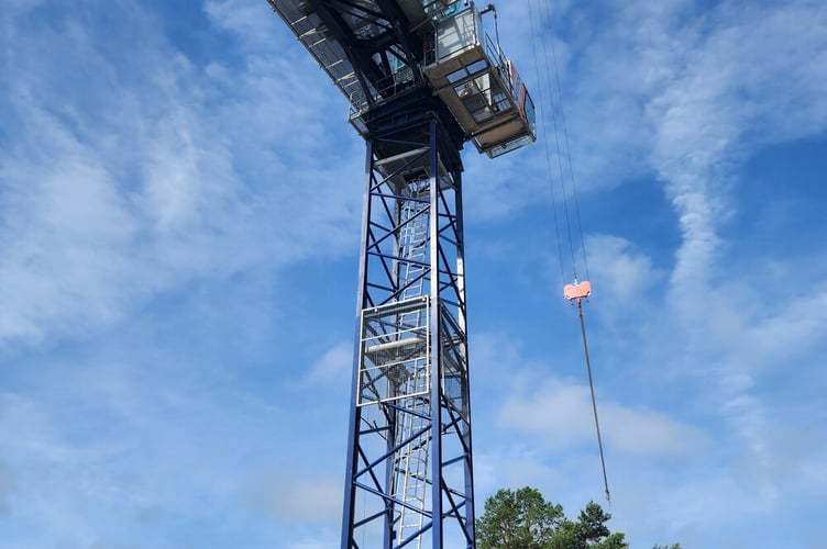 New tower Phyllis Tuckwell tower crane