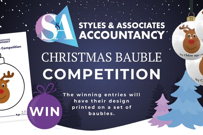 Styles Associates Alton Christmas Bauble