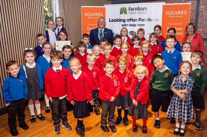 Farnham In Bloom school winners