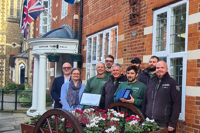 Farnham In Bloom National Title