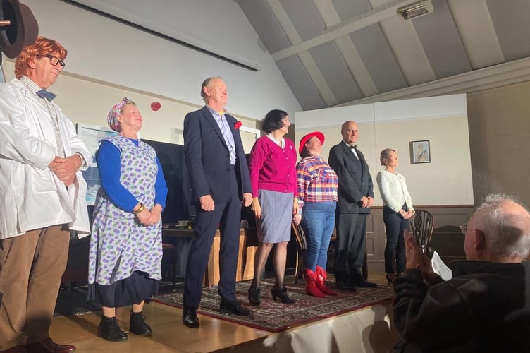 Who Killed The Secret Agent?, Bentley Amateur Dramatics Company, Bentley Village Hall, November 2024.