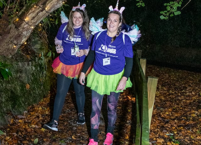 Moonlight memory walk raises more than £32,000 for charity