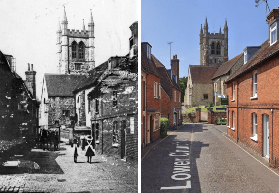 The Farnham street view that hasn't changed for 160 years