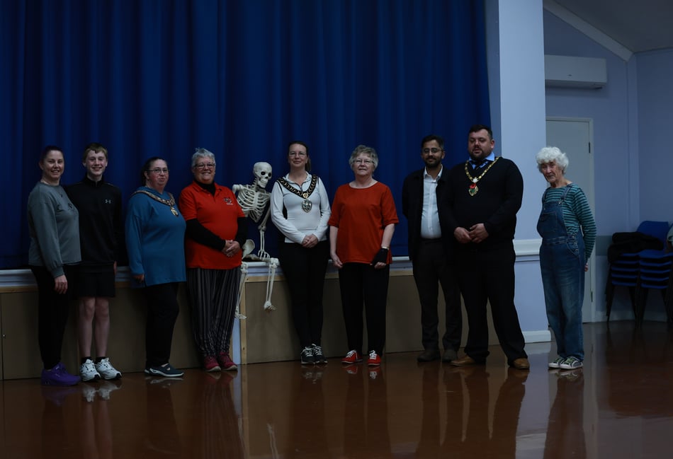 Councillors improve their stress management with a tai chi class