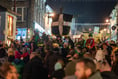 Redruth's festive celebrations begin with Christmas light switch-on