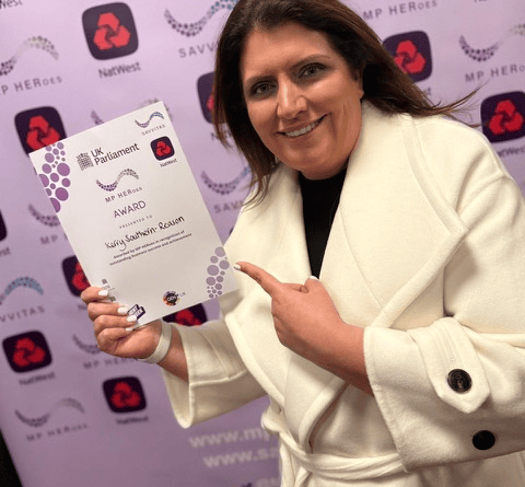 Kerry Southern-Reason Care Home Award