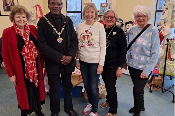 St Thomas Bourne Christmas Market Mayor