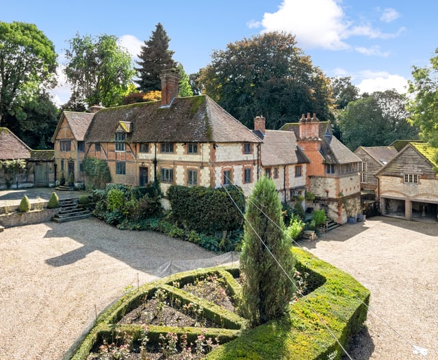 "Magnificent" Jacobean country house for sale includes massive library