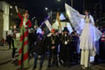 Hundreds sing Happy Birthday to statue at Humphry Davy Lantern Parade