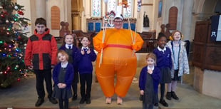 Mrs Christingle brings festive message to William Cobbett pupils