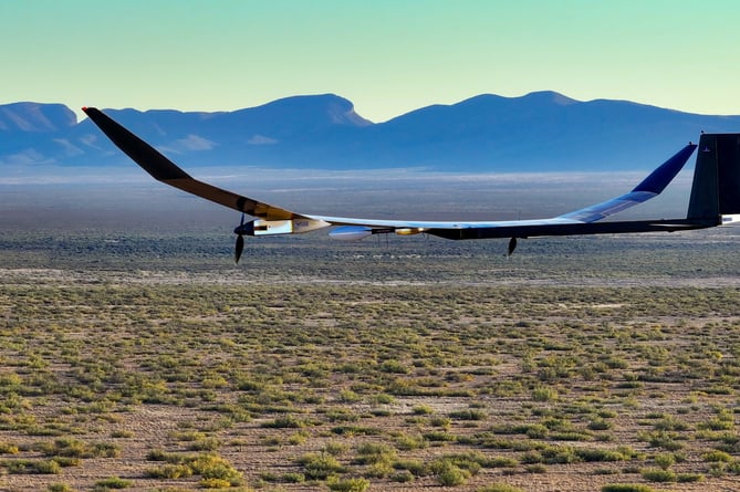 The PHASA-35 completed a  series of test flights at Spaceport America in New Mexico, USA.    A British-led team of engineers have flown a solar-powered aircraft for 24 hours in a move to replace spy satellites. The PHASA-35, which harnesses the stratosphere for earth observation and communications, completed a new series of test flights at Spaceport America in New Mexico. BAE Systems' High Altitude Pseudo Satellite (HAPS) Uncrewed Aerial System (UAS) completed it's day-long trip by climbing to more than 66,000 feet and cruising in the stratosphere. It was then able to successfully landn a serviceable condition, meaning it was ready to fly again just two days later.
