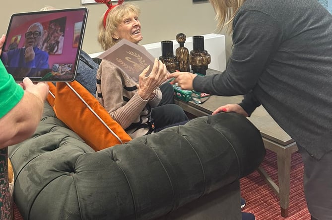 Gingerbread man competition at Silverbirch House care home