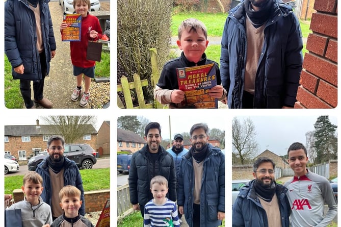 Ahmadiyya gift bag youngsters