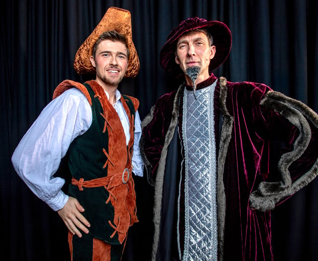 Traditional pantomime being staged by amateur operatic society