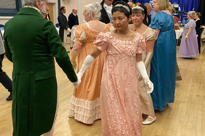 Jane Austen Birthday Ball, Alton Assembly Rooms, January 18th 2025. 