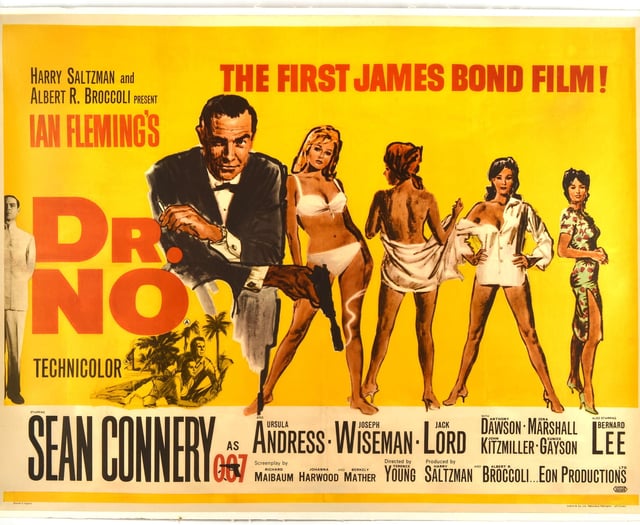 Classic James Bond poster goes under the hammer at Surrey auctioneers