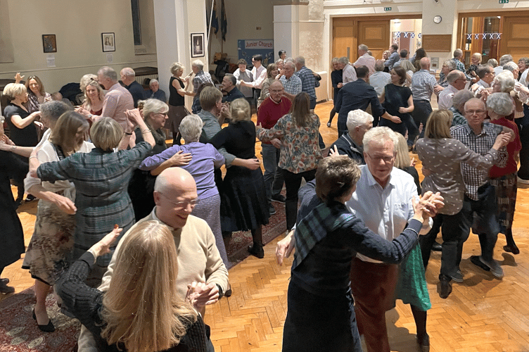 Burns Night, St Thomas-on-The Bourne Church, Farnham, January 31st 2025.