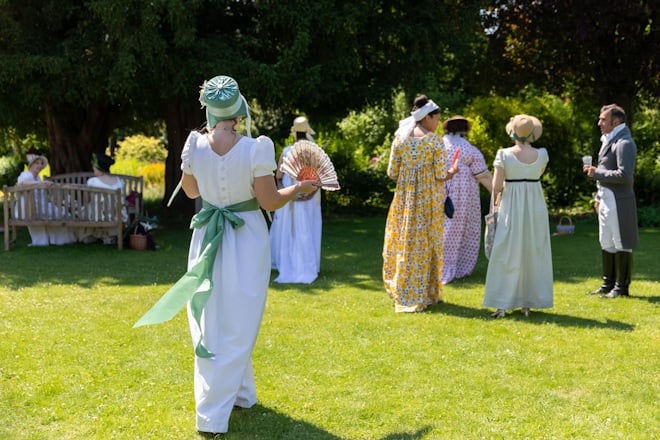 Regency Day at Jane Austen's House in Chawton.