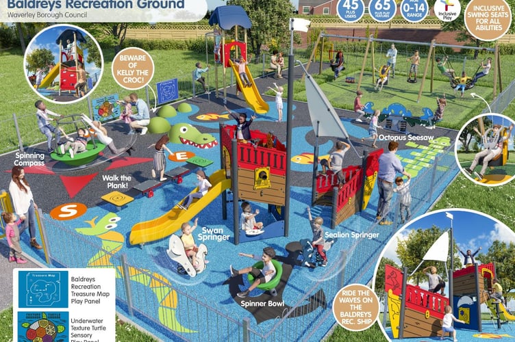 Baldreys Play Area Revamp Farnham