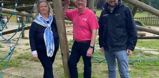 Natural Bourne fundraisers as play area gets show boost